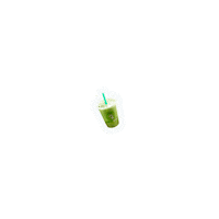 Grabbagreen healthy juice smoothie fastfood Sticker