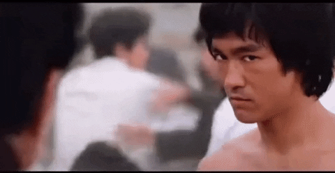 Bruce Lee Stare GIF by Norwalk Brew House
