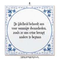 Nl Wijsheid Sticker by Tegelspreuken.nl