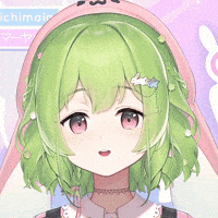 Vtuber Looking Up GIF