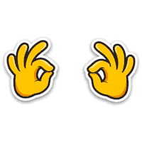 Sign Language Ok Sticker by Sorenson