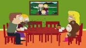 sitting butters stotch GIF by South Park 