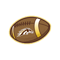 Western Michigan University Broncos Sticker by WMU Alumni