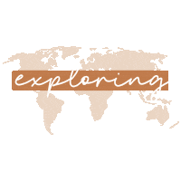 danitheexplorer travel adventure boho camp Sticker