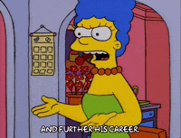 talking marge simpson GIF