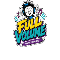 Turn It Up Hype Sticker by International Society for Music Education