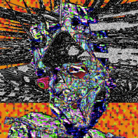 Brain Damage Glitch GIF by davidvnun