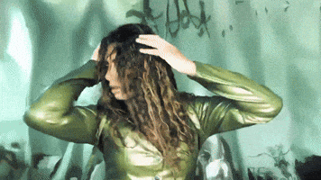 Hair Pop GIF by Eva Constance