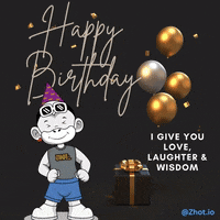 Happy Birthday GIF by Zhot