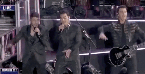Jonas Brothers GIF by New Year's Rockin' Eve