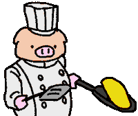 Coffee Pig Sticker