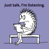 Talk To Me Writing GIF