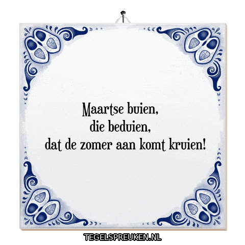 Hoop Wijsheid Sticker by Tegelspreuken.nl