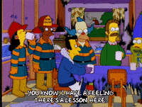 Season 4 Drinking GIF by The Simpsons