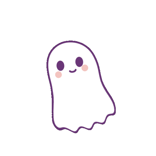 Halloween Ghosh Sticker