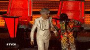 thevoiceofitaly sexy coach the voice lamborghini GIF