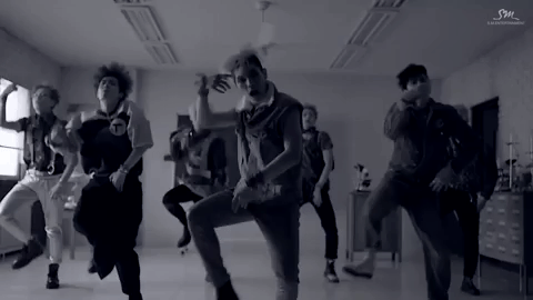 k-pop fire truck GIF