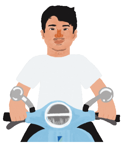 Sunglasses Motorcycle Sticker