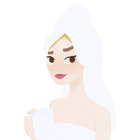 Girl Tea Sticker