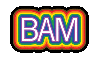 Bam Pride Sticker by BAM