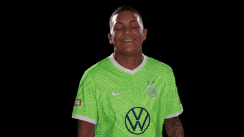 Lucky One Reaction GIF by VfL Wolfsburg