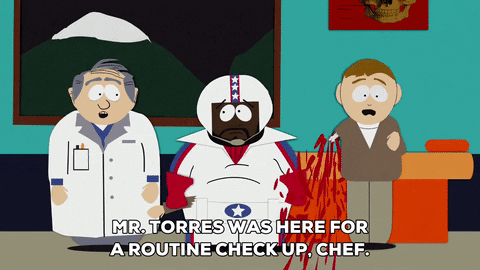 blood chef GIF by South Park 