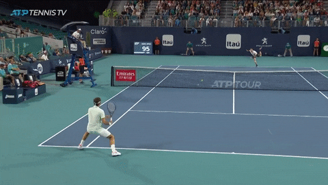 improvise roger federer GIF by Tennis TV
