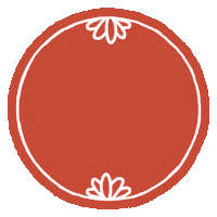 AnaisMunier red orange ring cercle Sticker