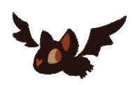 zoeskyeart halloween spooky flying october Sticker