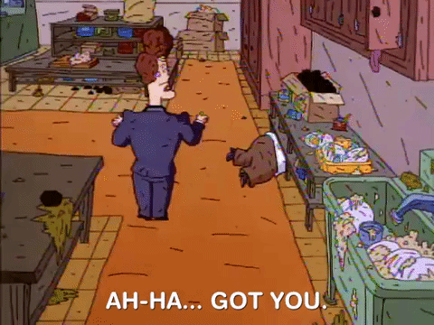 nickrewind giphydvr nicksplat aaahh real monsters giphyarm041 GIF