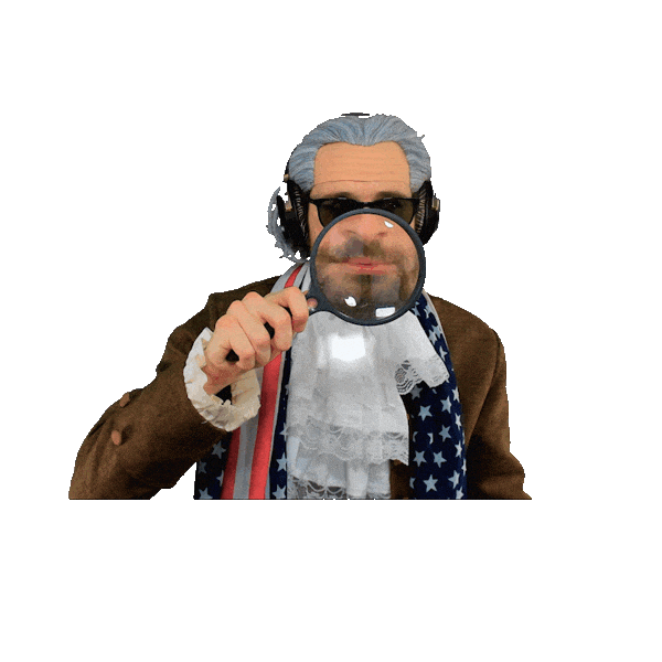 Spot On Founding Father Sticker