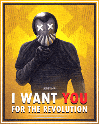 AkiTheFull propaganda i want you aki akithefull GIF