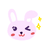 Proud Rabbit Sticker