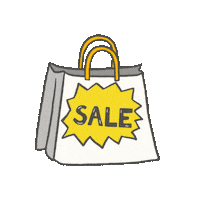 adaytomake business sale bag small business Sticker
