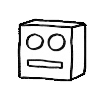 robotronskateboards skateboard robotron robotronskateboards widecut Sticker