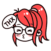 kitsukiss thx kkiss Sticker