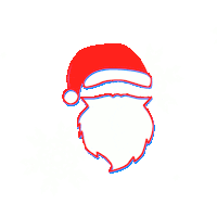 santa claus snow Sticker by ASD Scacchi Catania