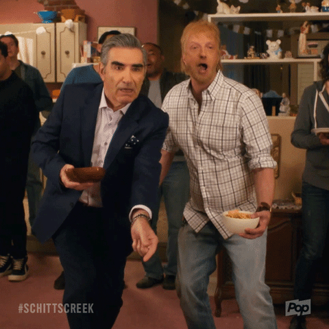 Dan Levy Catherine Ohara GIF by Schitt's Creek