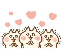In Love Hearts Sticker by Kanahei