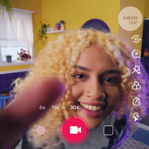 Video Recording GIF by Salon Line