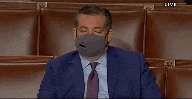 Tired Ted Cruz GIF by GIPHY News
