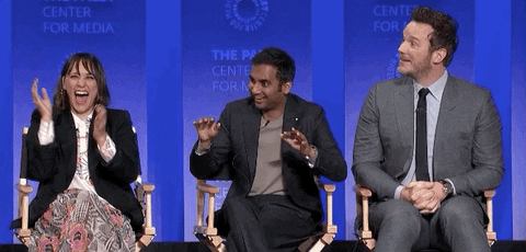 parks and recreation lol GIF by The Paley Center for Media