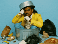 Trash Can GIF by Jukebox Saints