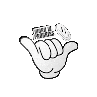 Branding Working Sticker