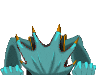 Ganja White Night Dino Sticker by Subcarbon