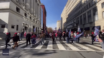 Trump Supporters Stage 'Million MAGA March' in Washington DC