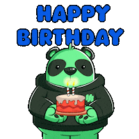 Celebrate Happy Birthday Sticker by SuperVerse