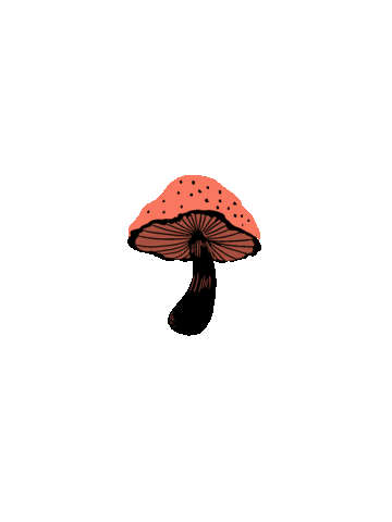 AStudioDesign halloween fall mushroom witchcraft Sticker