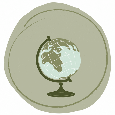 TheNewJourney giphyupload travel earth globe GIF