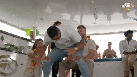 React Dancer GIF by Celebrity Apprentice Australia